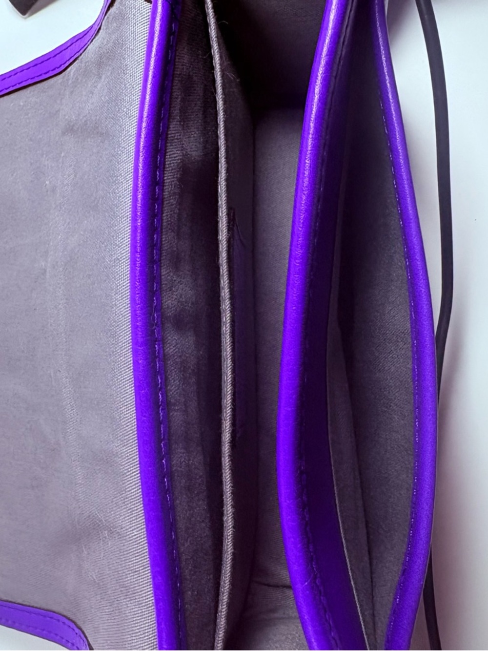 Coach Legacy Crossbody Bag #19914 Penny Ultraviolet Purple - Picture 7 of 9